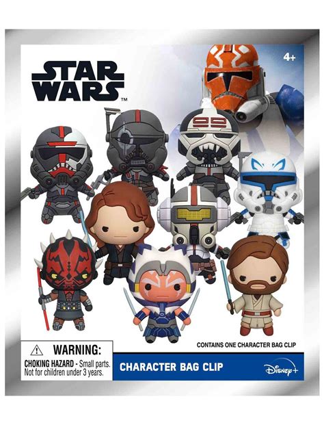 star wars: the clone wars blind bag figural bag clip|Star Wars The Clone Wars .